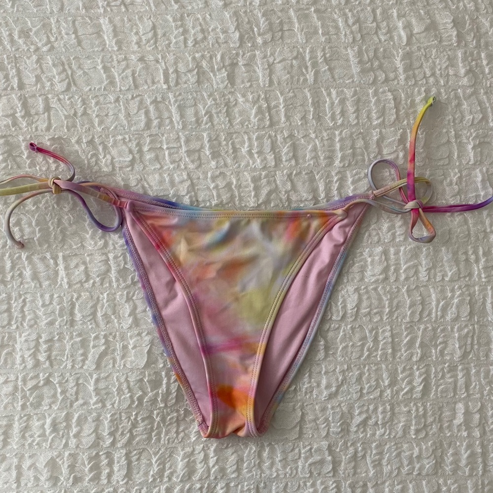 Forever 21 Tie Dye Bikini Bottoms